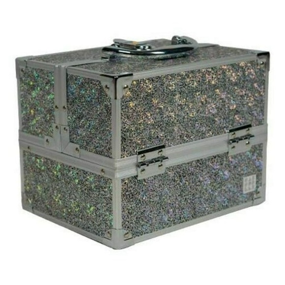 Caboodles Adored Pebble Holographic Train Case - Picture 4 of 9